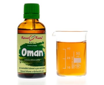 Oman - bylinné kvapky (tinktúra) 50 ml