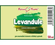 Levanduľa - bylinné kvapky (tinktúra) 50 ml