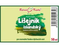 Lišajník islandský (puklérka) - bylinné kvapky (tinktúra) 50 ml