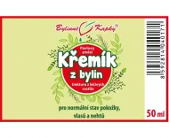 Kremík z bylín - bylinné kvapky (tinktúra) 50 ml