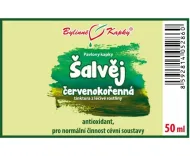 Šalvia červenokorenná (Dan Shen) - bylinné kvapky (tinktúra) 50 ml