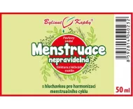 Menštruácia nepravidelná - bylinné kvapky (tinktúra) 50 ml