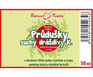 Priedušky - suchý K. (Nekašeľ) - bylinné kvapky (tinktúra) 50 ml