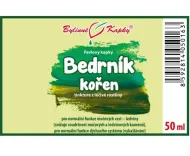 Bedrovník koreň - bylinné kvapky (tinktúra) 50 ml