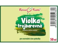 Violka trojfarebná (macoška) - bylinné kvapky (tinktúra) 50 ml