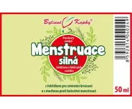 Menštruácia silná - bylinné kvapky (tinktúra) 50 ml