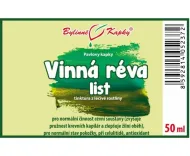 Vínna réva list - bylinné kvapky (tinktúra) 50 ml