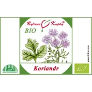 Koriander živá kvitnúca vňať BIO - bylinné kvapky (tinktúra) 50 ml