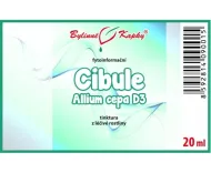 Cibuľa D3 (Allium Cepa) bylinné kvapky (tinktúra) 20 ml