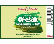 Orech kráľovský (vlašský) list - bylinné kvapky (tinktúra z orecha) 50 ml