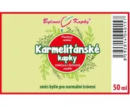 Karmelitánske kvapky - bylinné kvapky (tinktúra) 50 ml