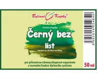 Čierny bez list - bylinné kvapky (tinktúra) 50 ml