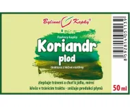 Koriander plod - bylinné kvapky (tinktúra) 50 ml