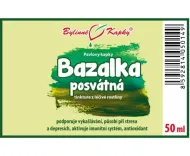 Bazalka posvätná (Tulsí) - bylinné kvapky (tinktúra z bazalky posvätnej) 50 ml