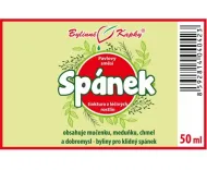 Spánok - bylinné kvapky (tinktúra) 50 ml