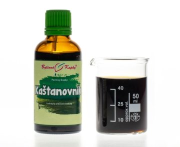 Gaštanovník - bylinné kvapky (tinktúra) 50 ml