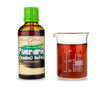 Puerarie (Kudzu) koreň (TCM) - bylinné kvapky (tinktúra) 50 ml