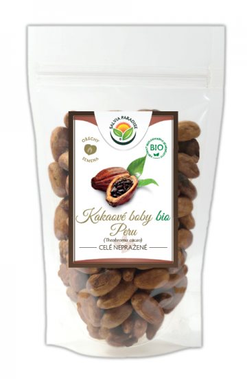 Kakaové bôby nepražené celej nelúpanej Peru BIO 250 g od Salvia Paradise