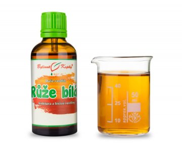 Ruža biela - kvapky Duša rastlín (tinktúra) 50 ml