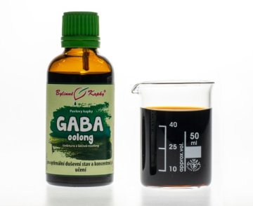 GABA oolong - bylinné kvapky (tinktúra) 50 ml