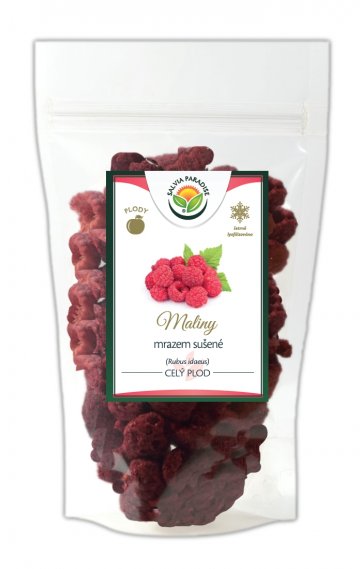 Maliny celé sušené mrazom - lyofilizovanej 90 g od Salvia Paradise