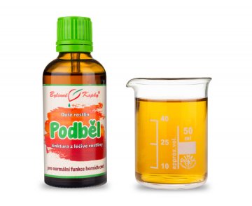 Podbeľ - kvapky Duša rastlín (tinktúra) 50 ml