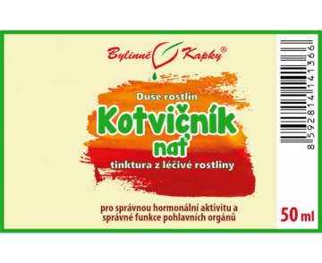 Kotvičník vňať - kvapky Duša rastlín (tinktúra) 50 ml