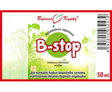 B-stop (Baktestop) - Bylinné kvapky (tinktúra) 50 ml