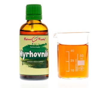 Myrhovník (myrha) - bylinné kvapky (tinktúra z myrhy) 50 ml