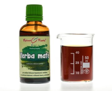 Yerba maté - bylinné kvapky (tinktúra) 50 ml