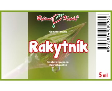 Rakytník - tinktúra z púčikov 5 ml - gemmoterapia