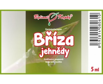 Breza - tinktúra z jahned 5 ml - gemmoterapia