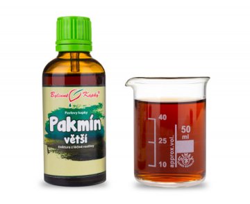 Pakmín (morač) - bylinné kvapky (tinktúra) 50 ml