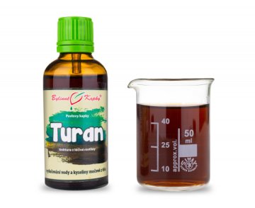 Turanka (turan) - bylinné kvapky (tinktúra) 50 ml