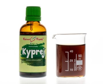 Cyprej vŕbice - bylinné kvapky (tinktúra) 50 ml