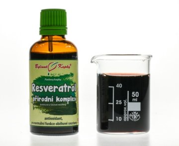 Resveratrol - bylinné kvapky (tinktúra) 50 ml