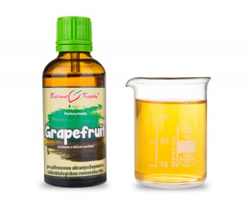 Grapefruit (grep) - bylinné kvapky (tinktúra) 50 ml