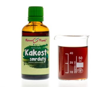 Kakost smrdutý - bylinné kvapky (tinktúra) 50 ml