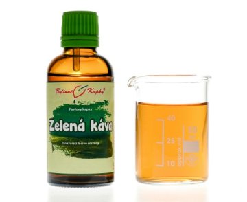 Zelená káva - bylinné kvapky (tinktúra) 50 ml