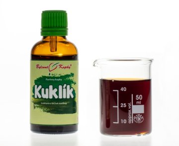 Kuklík - bylinné kvapky (tinktúra) 50 ml