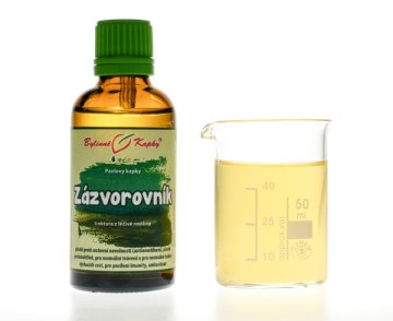 Zázvorovník (zázvor) - bylinné kvapky (tinktúra zo zázvoru) 50 ml