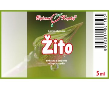 Žito - tinktúra z klíčkov 5 ml - gemmoterapia