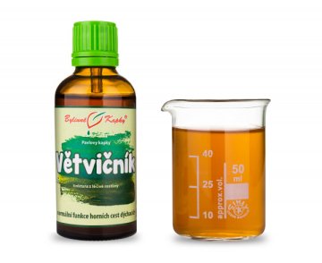 Vetvičník - bylinné kvapky (tinktúra) 50 ml