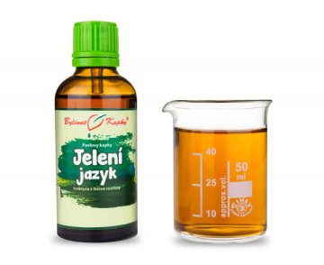 Jelenie jazyk - bylinné kvapky (tinktúra) 50 ml