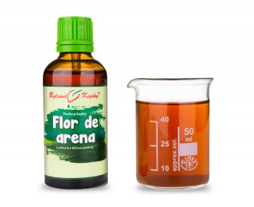 Flor de arena - bylinné kvapky (tinktúra) 50 ml