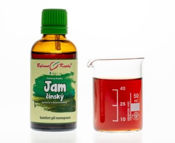 Jam (yam-smldinec) čínsky (TCM) (Dioscorea batatas) - bylinné kvapky (tinktúra) 50 ml