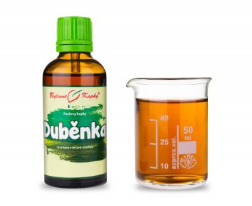 Hálka dubová (hálka na dube, aprínka) - bylinné kvapky (tinktúra) 50 ml