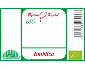 Emblica (emblika - embilika - Ámalaki) BIO - bylinné kvapky (tinktúra) 50 ml