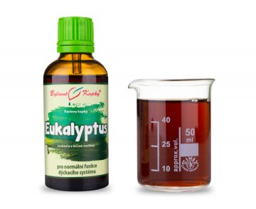 Eukalyptus (blahovičník) - bylinné kvapky (tinktúra) 50 ml