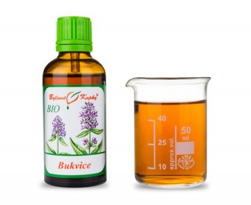 Bukvica lekárska BIO - bylinné kvapky (tinktúra) 50 ml